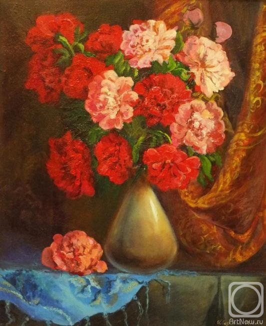 Sharapov Michail. Bouquet of peonies