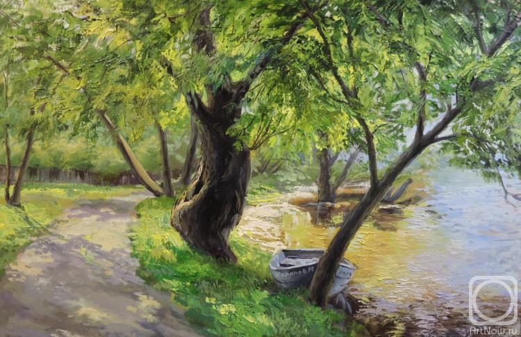 Sharapov Michail. On the bank of the Desna River