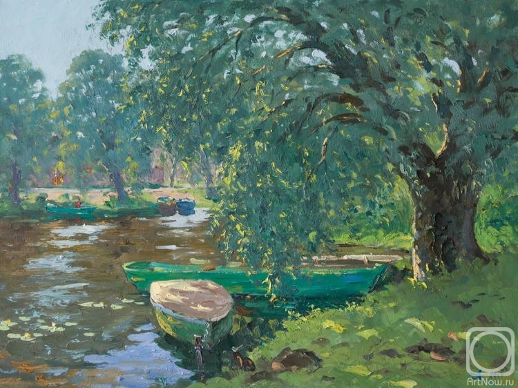 Alexandrovsky Alexander. Trubezh River, summer