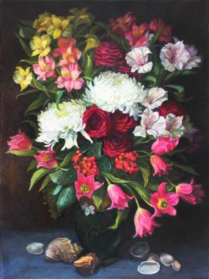 Festive bouquet (). Shumakova Elena
