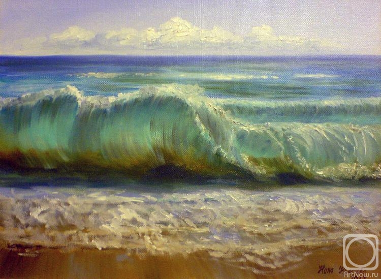 Krasnova Nina. Turquoise waves