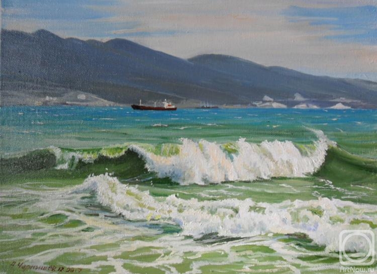 Chernyshev Andrei. Waves in Tsemes Bay