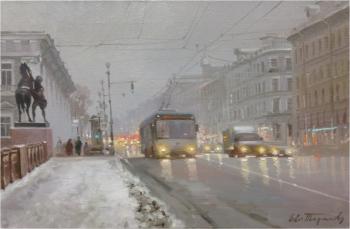 Nevsky and its shades of grey. Terekhov Evgeny