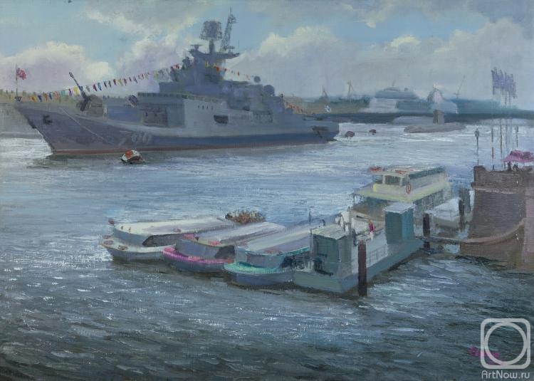 Seregin Sergey. The Parade Of The War Ships