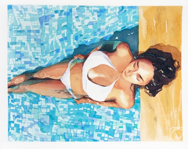 Abramova Tatyana. About the sweet life by the pool