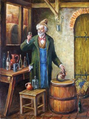 Old winemaker. Stydenikin Yury