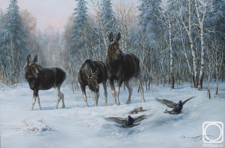 Danchurova Tatyana. On the Edge (Moose)