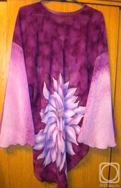 Moskvina Tatiana. Bluzon batik "Dahlia"