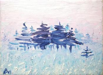 Pine forest (Dark Violet). Charova Natali