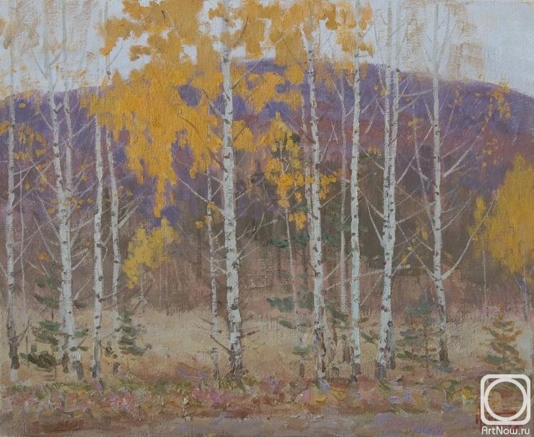 Panov Igor. Birches of October