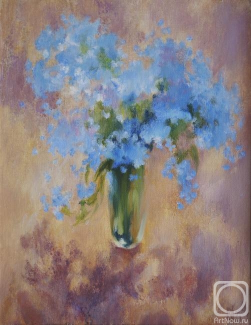 Polikarpova Olga. Blue Bouquet