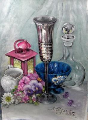 Silver glass. Shulika Lyudmila