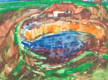 The house behind canes