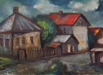 House with red roof 170. Karpov Evgeniy