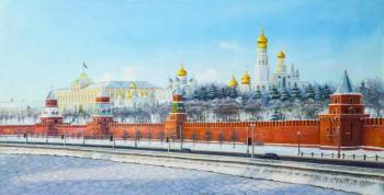 Winter view of the Kremlin. Romm Alexandr