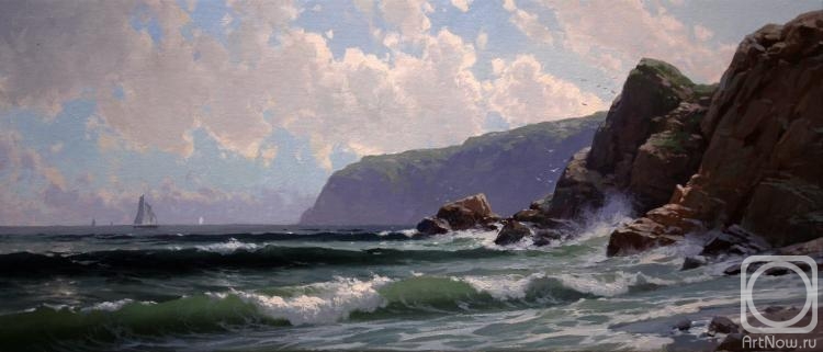 Pryadko Yuriy. Rocks. Sea