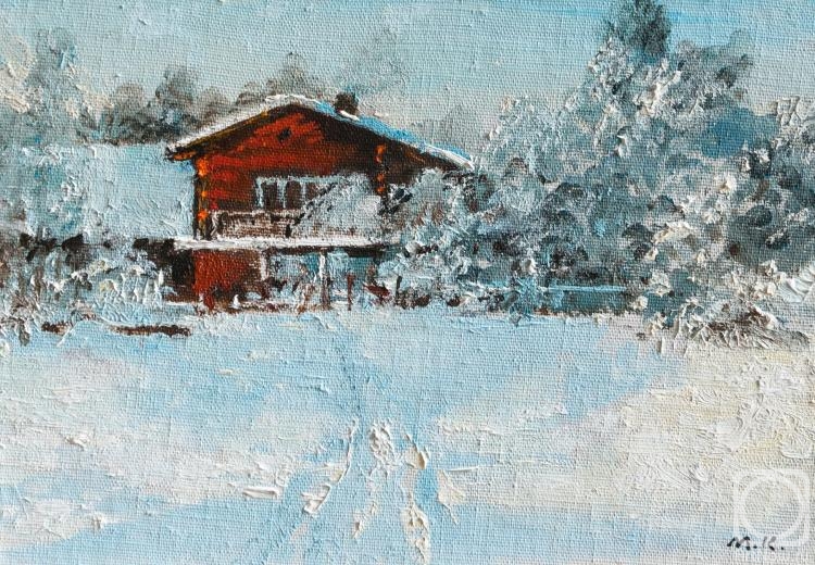 Kremer Mark. Winter day, sketch