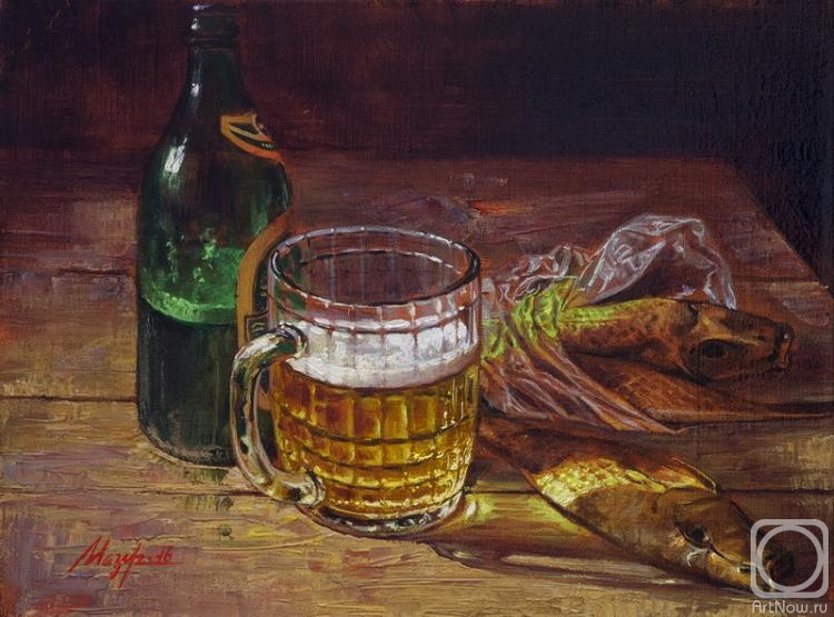 Mazur Nikolay. Beer with vobla