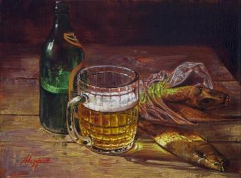 Beer with vobla. Mazur Nikolay