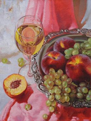 Peaches and wine. Mazur Nikolay