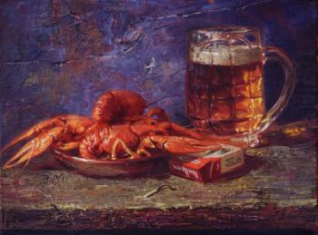 Crayfish beer. Mazur Nikolay