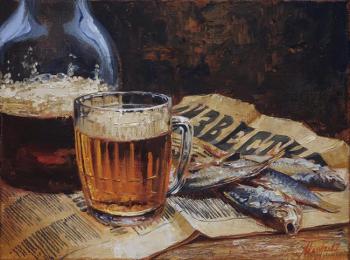 Beer with vobla. Mazur Nikolay