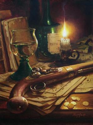 and a bottle of rum!. Mazur Nikolay