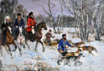 Winter hunting (The Royal Hunting). Biryukova Lyudmila