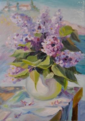 Lilacs and the sea. Efimova Ulya
