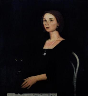 Self portrait. Tsvetkova Natalia