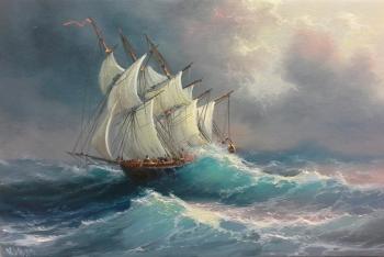 Sailboat in the North Sea