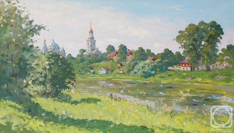 Alexandrovsky Alexander. Tvertsa river, summer