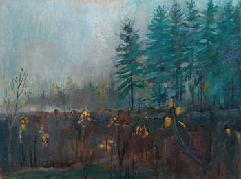 Autumn. Evening. A fog. (Etude). Korolev Leonid
