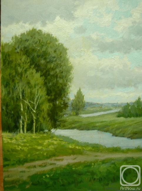 Toporkov Anatoliy. Landscape with river