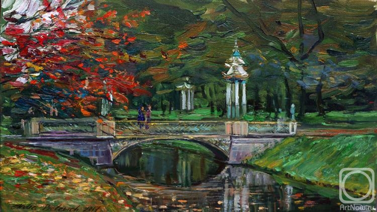 Belevich Andrei. Chinese Bridge In The Alexander Park
