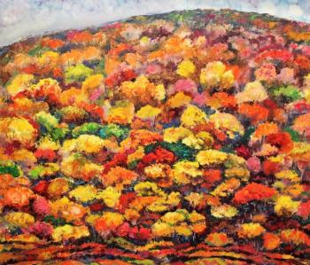 Autumn hill. Stepanov Pavel