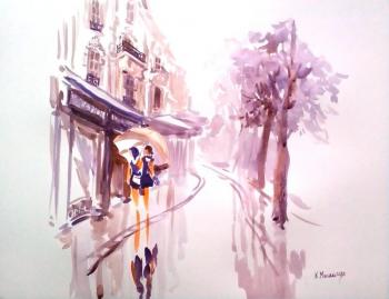 Картина «Отражения в витринах»