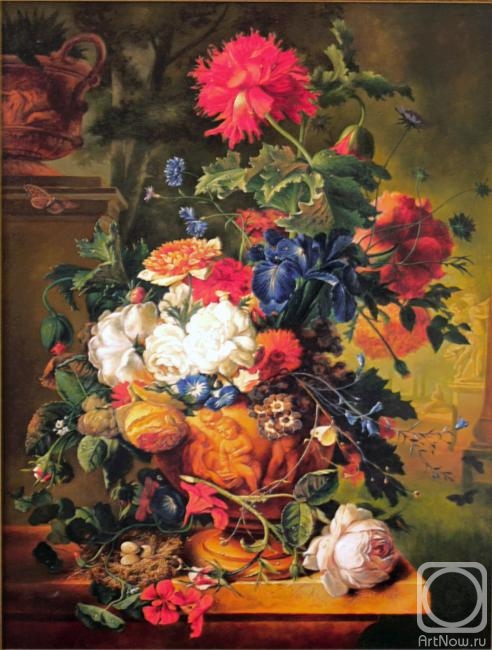 Karlikanov Vladimir. Jan van Heysum. Flowers