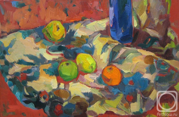 Bocharova Anna. Still life with fruit