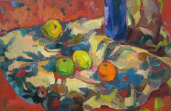Still life with fruit (Still Life Of Fruit). Bocharova Anna