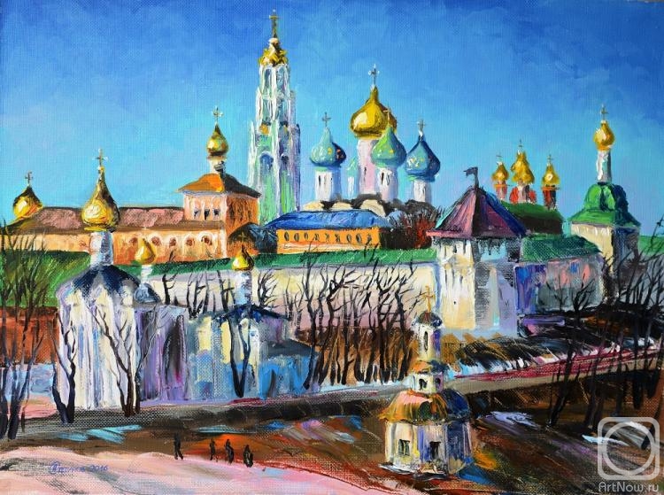 Stepanov Pavel. The Trinity-Sergius Lavra. March