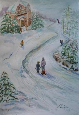 Winter plot. Lizlova Natalija