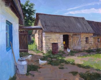 Backyard. Panteleev Sergey