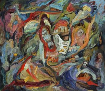 Painting Composition 207(Mind and feelings). Podgaevskaya Marina