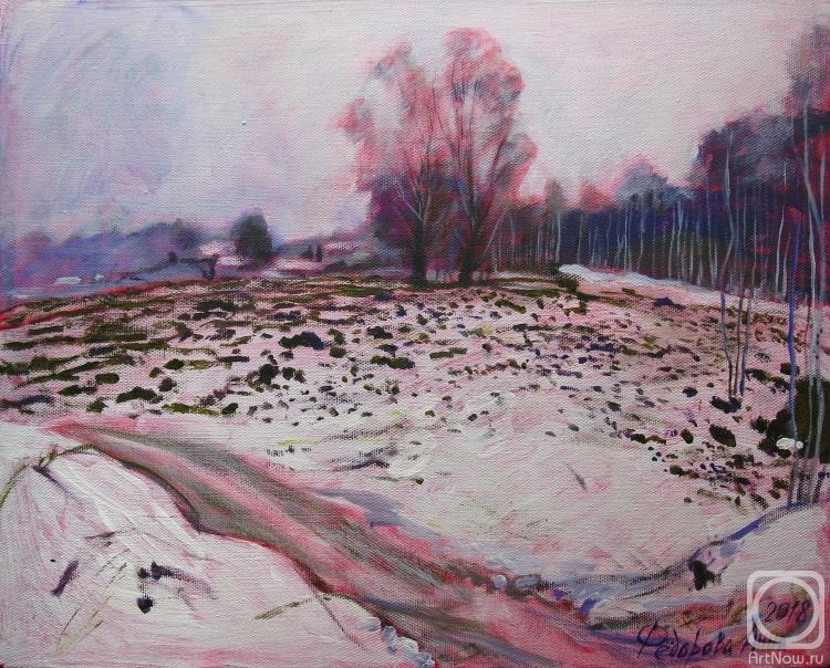 Fedorova Anna. Winter landscape