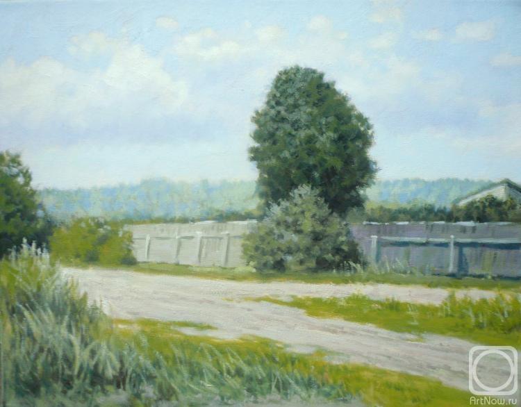 Toporkov Anatoliy. Summer. Village edge