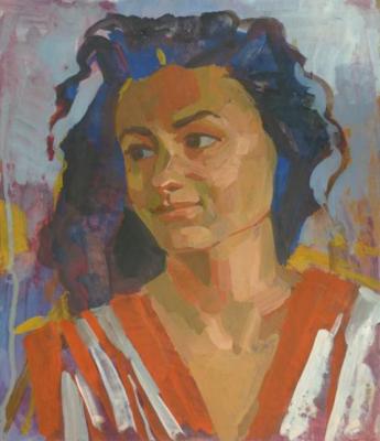 Okhrimenko Anastasiya Anatolievna. Portrait of a girl