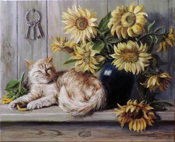 Sunny Cat. Vorobyeva Olga