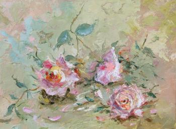 Impasto Roses. Vaitsekhovich Aksana