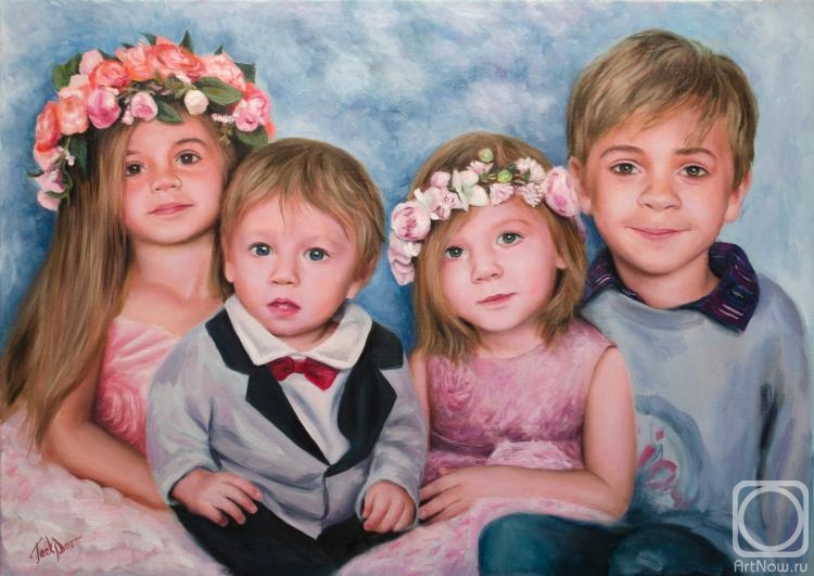 Potapkin Evgeny. Children are the flowers of life
